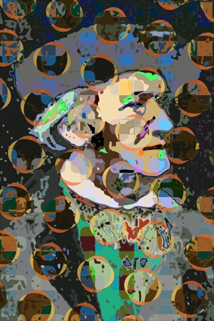 Detail of Richard Wagner by Scott J. Davis