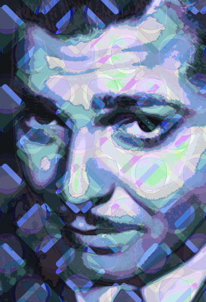 Detail of Clark Gable, 2013 by Scott J. Davis