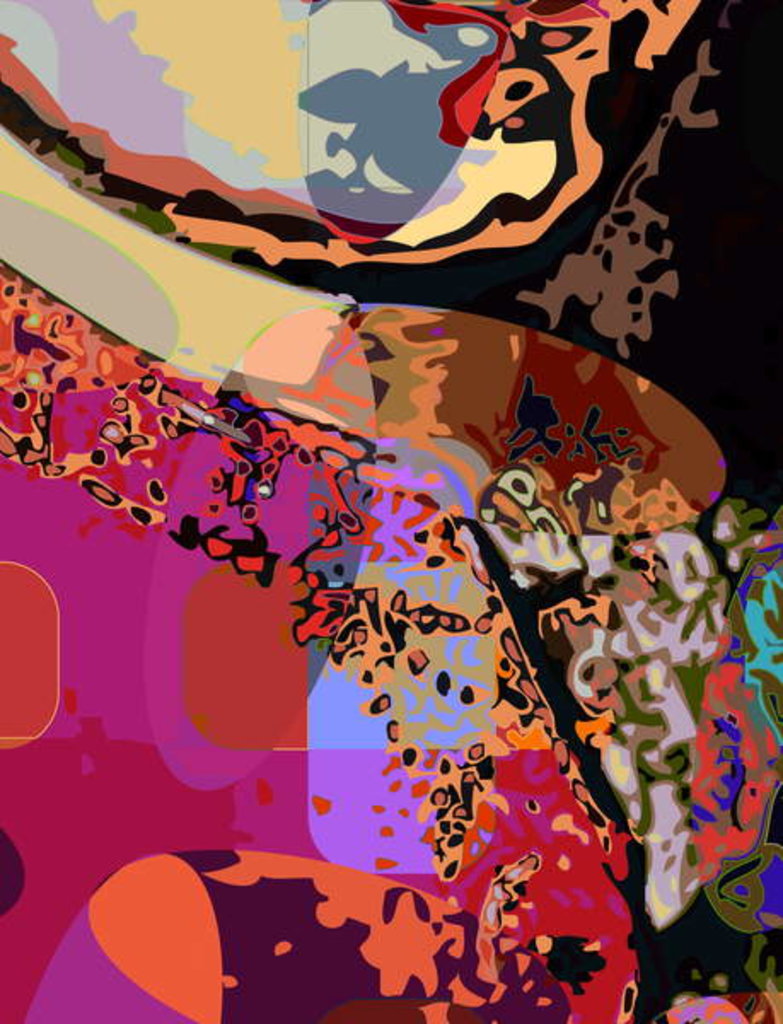 Detail of Mozart 3, 2008 by Scott J. Davis