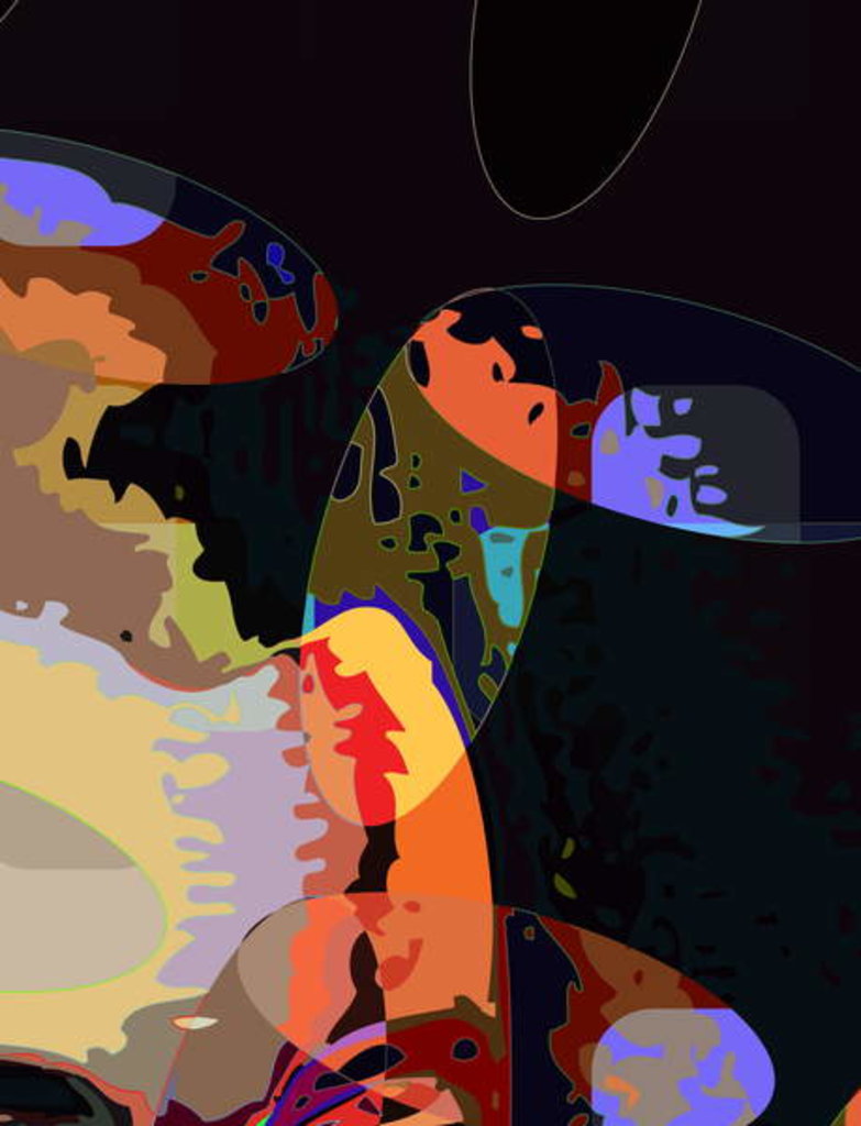 Detail of Mozart, 2008 by Scott J. Davis