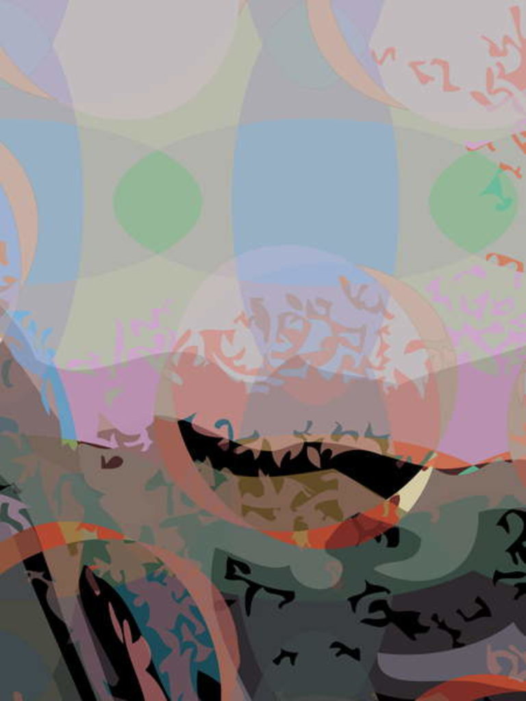 Detail of Mona 7, 2008 by Scott J. Davis