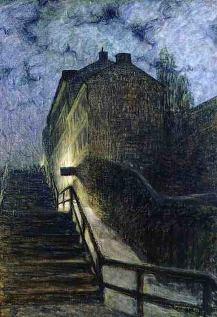 Detail of Motif from Timmersmainsgatan, 1899 by Eugene Jansson