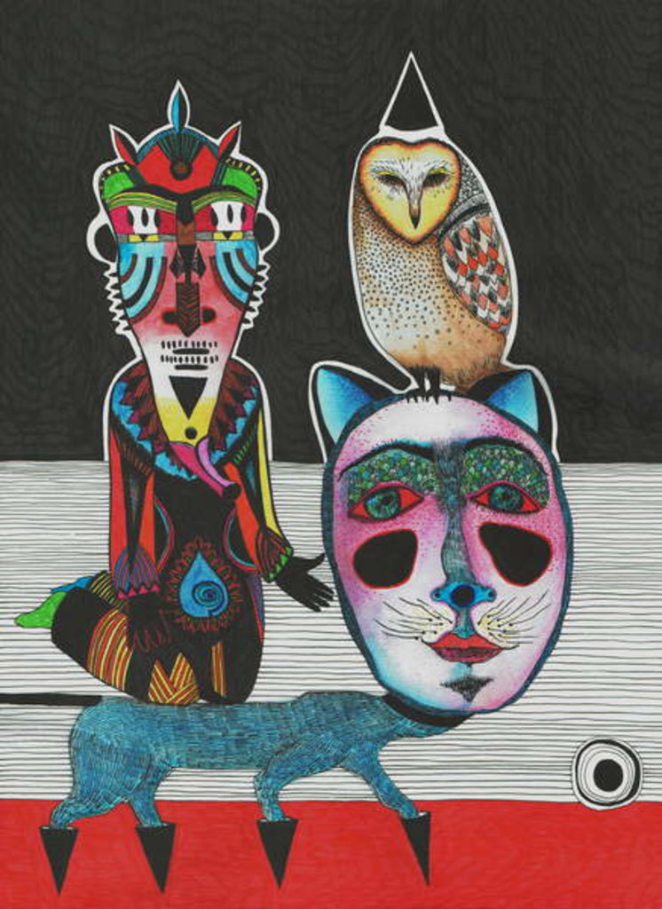 Detail of Allies by Zanara/ Sabina Nedelcheva-Williams