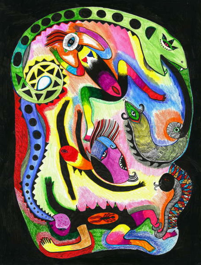 Detail of Dreams by Zanara/ Sabina Nedelcheva-Williams