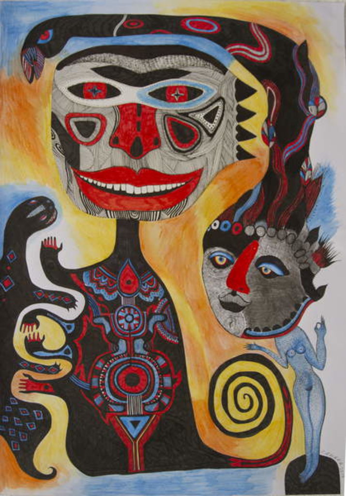 Detail of Ritual by Zanara/ Sabina Nedelcheva-Williams