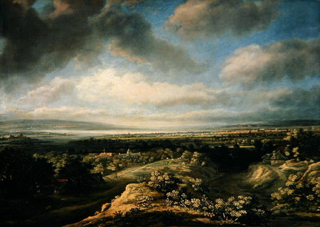 Detail of An Extensive Landscape by Phillips de Koninck