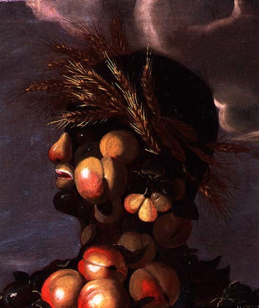 Detail of Summer, detail by Giuseppe Arcimboldo