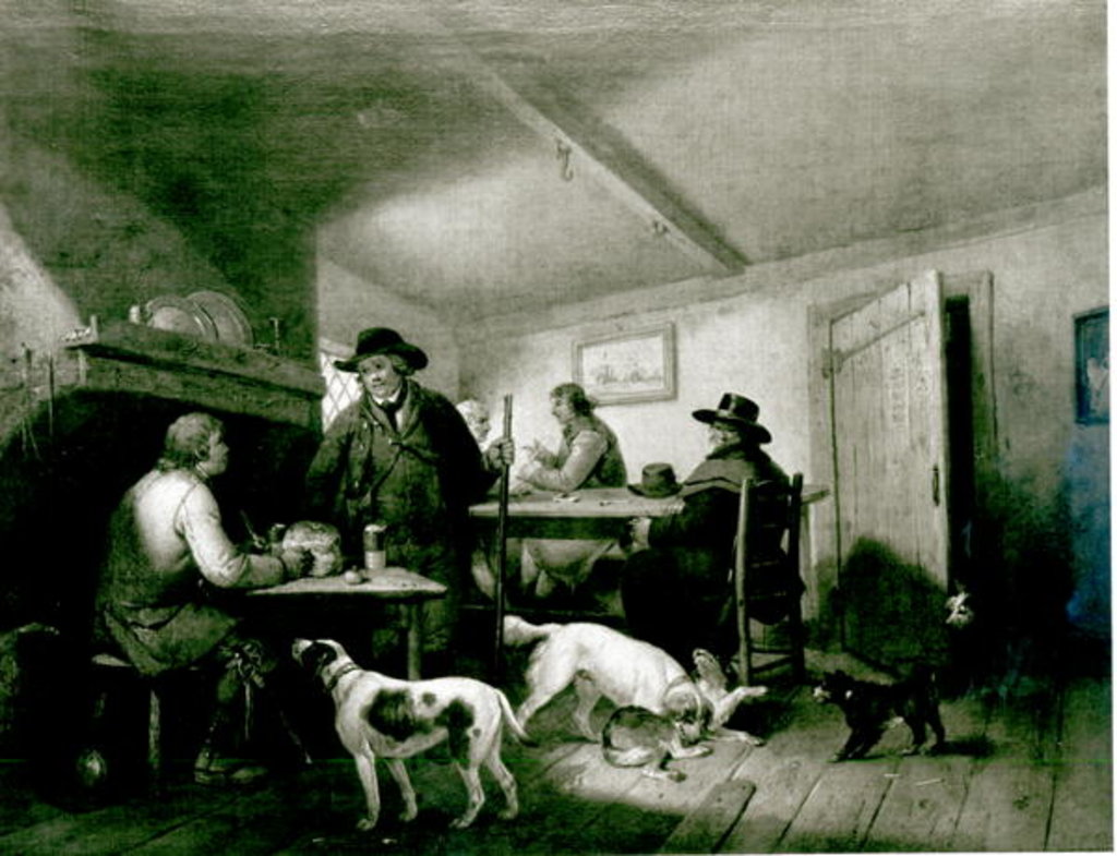 Detail of Interior of a Country Inn by George Morland