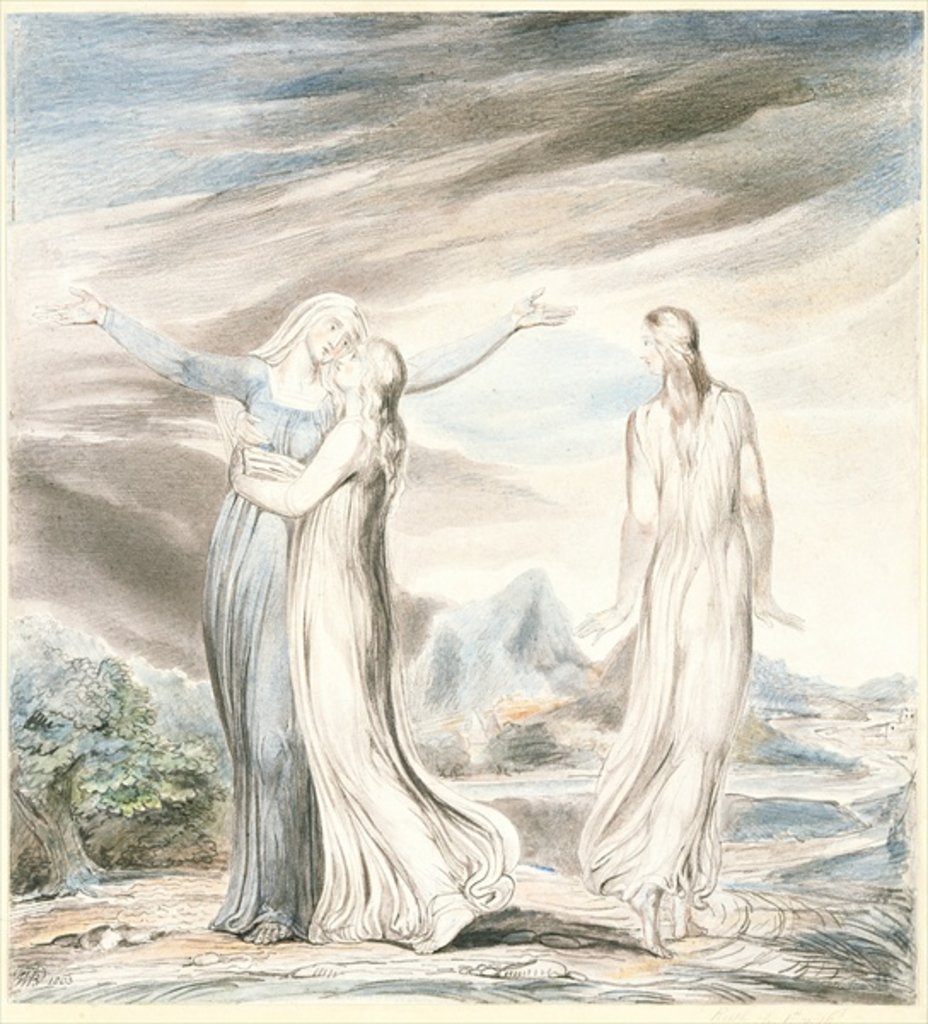 Detail of Ruth the Dutiful Daughter in Law, 1803 by William Blake