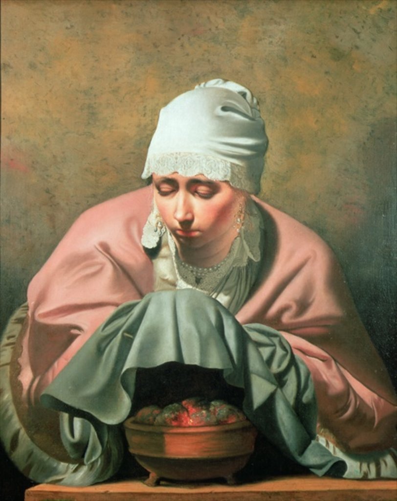 Detail of Allegory of Winter, 1650s by Cesar Boetius van Everdingen