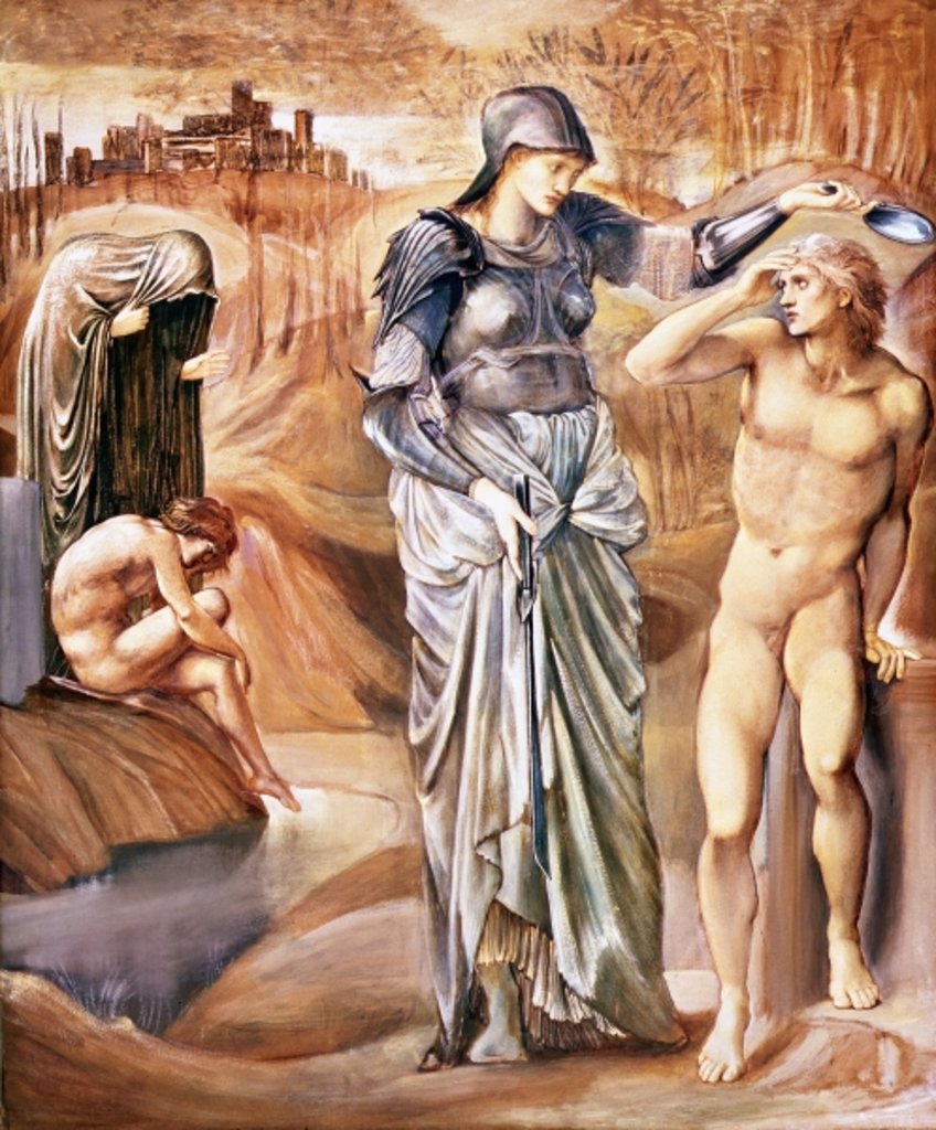 Detail of The Call of Perseus, c.1876 by Edward Coley Burne-Jones