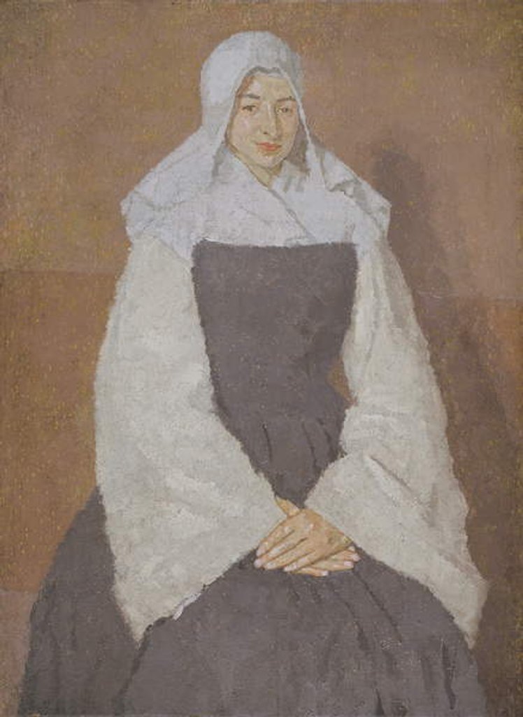Detail of Mere Poussepin, 1920 by Gwen John