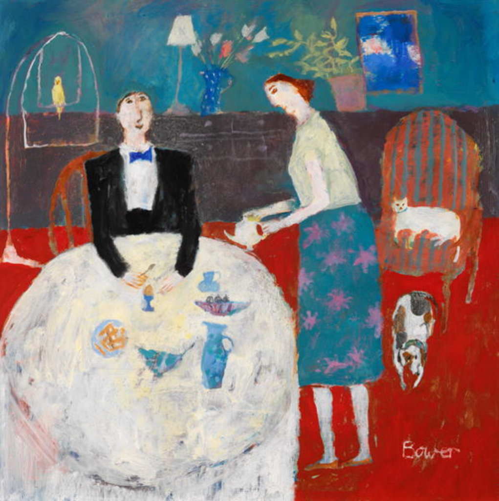 Detail of Boiled Egg and Soldiers, 2004 by Susan Bower