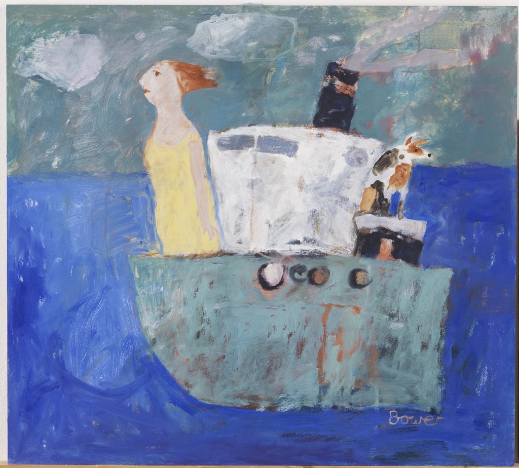 Detail of Getting Away, 2005 by Susan Bower