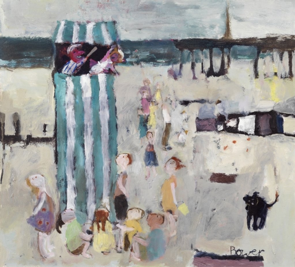 Detail of Punch and Judy, 2008 by Susan Bower