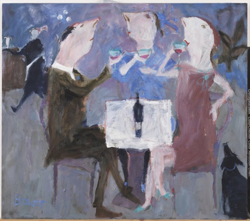 Detail of The Finest Wine Known to Mankind, 2008 by Susan Bower