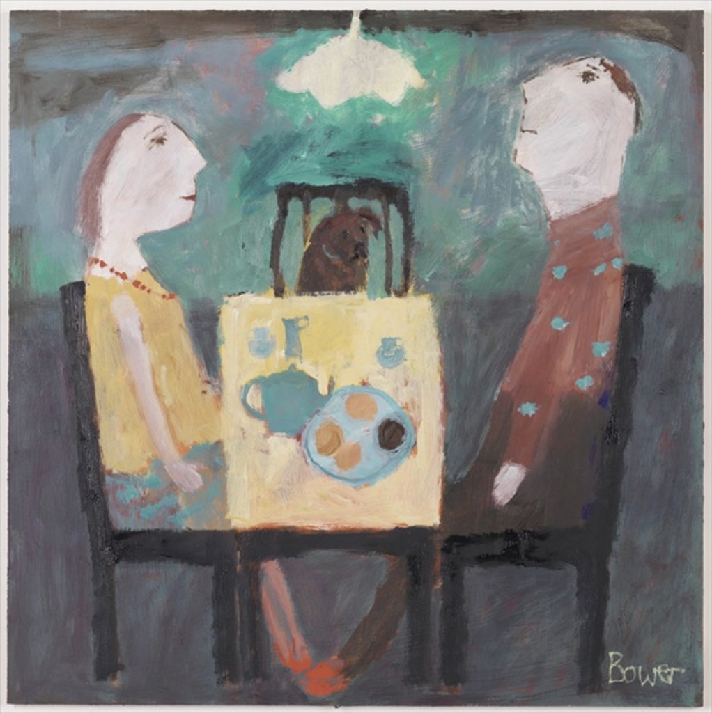 Detail of The Last Chocolate Biscuit, 2008 by Susan Bower