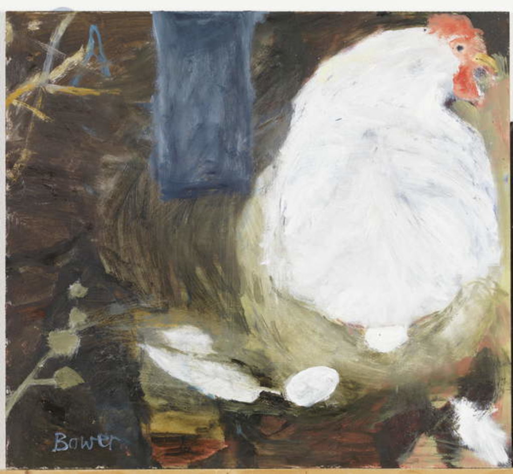 Detail of Baby Sitting, 2009 by Susan Bower