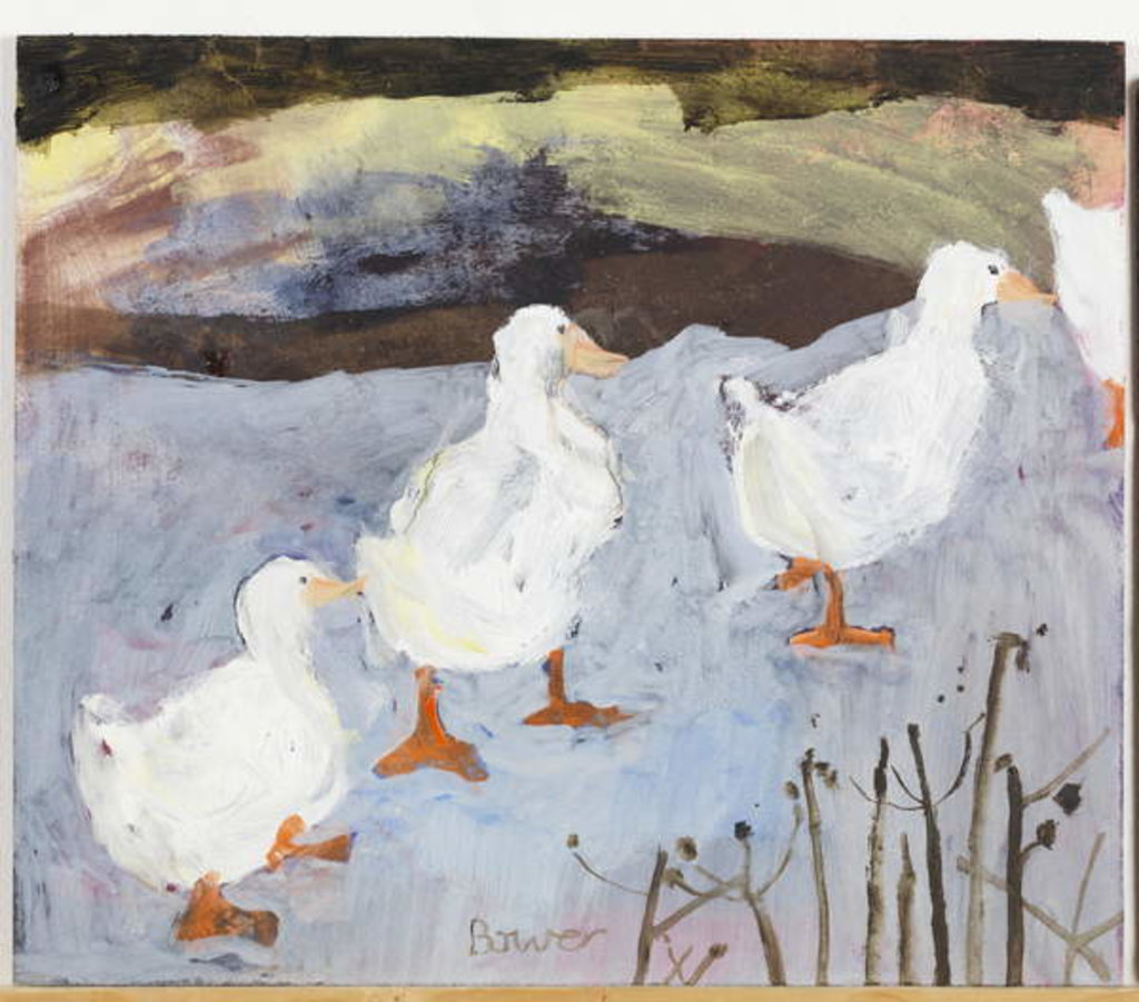 Detail of On Thin Ice, 2009 by Susan Bower