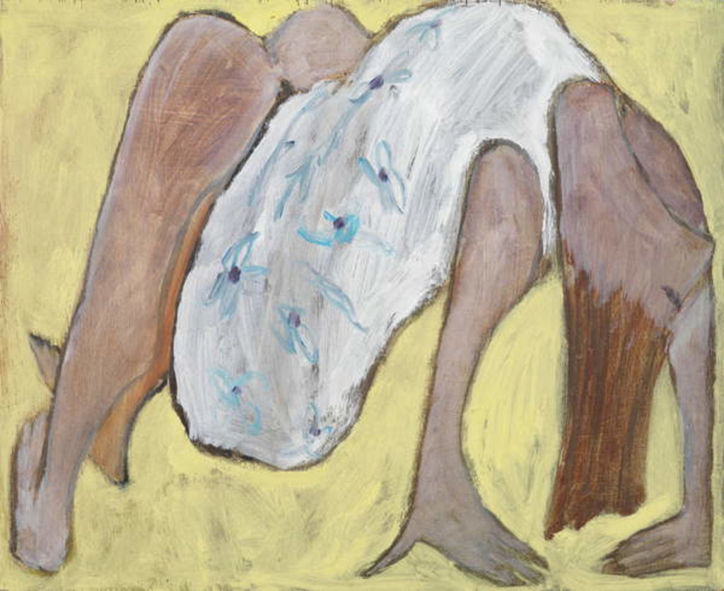 Detail of Bending over Backwards, 1995 by Susan Bower