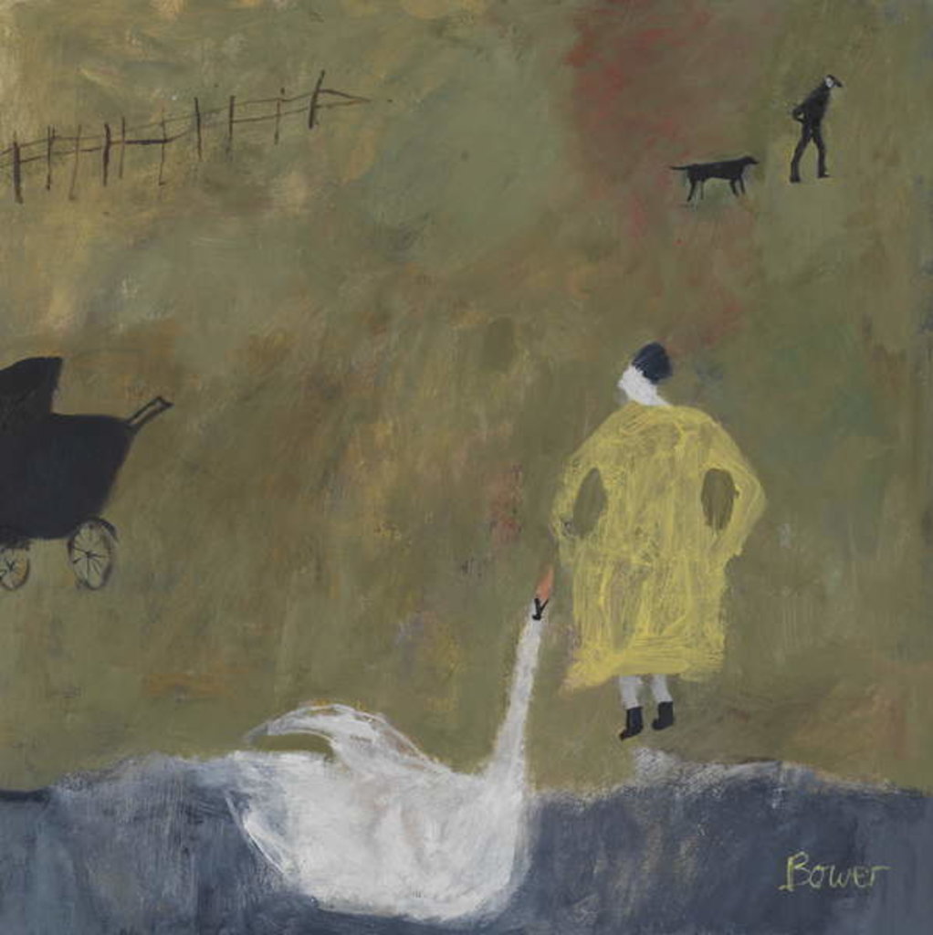 Detail of Leda, 2011 by Susan Bower