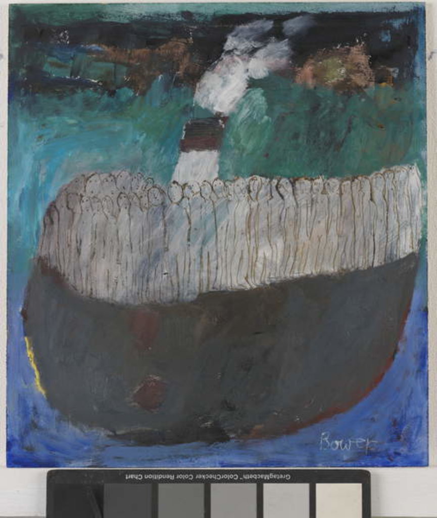 Detail of All in the Same Boat, 2011 by Susan Bower