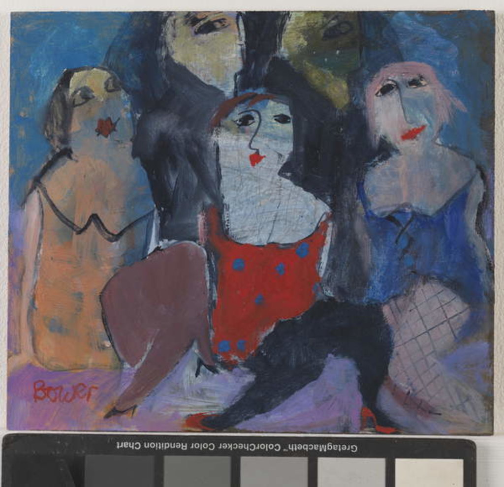 Detail of Party Girls, 2011 by Susan Bower