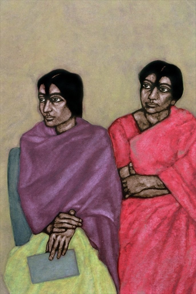 Detail of Childrens Play, 1987 by Shanti Panchal