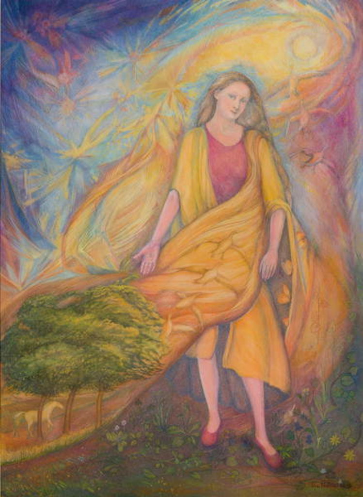 Detail of Ceres Blue Moon, 2015 by Silvia Pastore