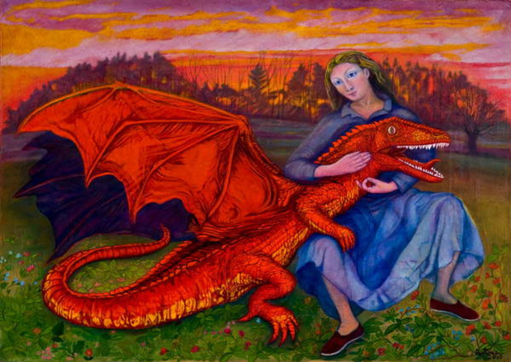 Detail of In the absence of Saint George, 2010 by Silvia Pastore