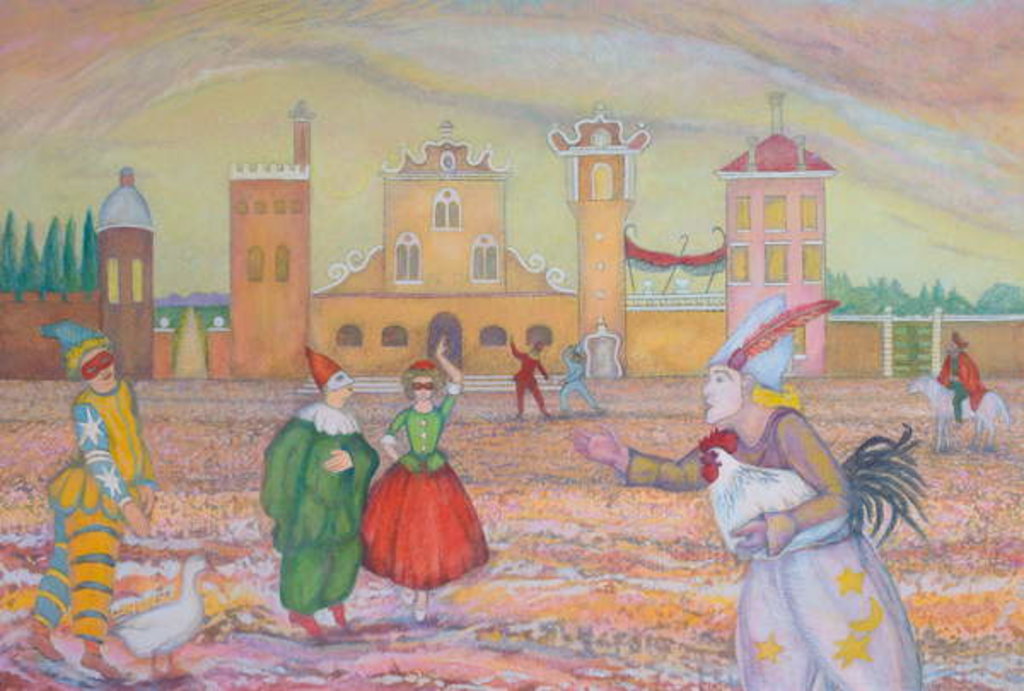 Detail of Stage of Fools 2 by Silvia Pastore