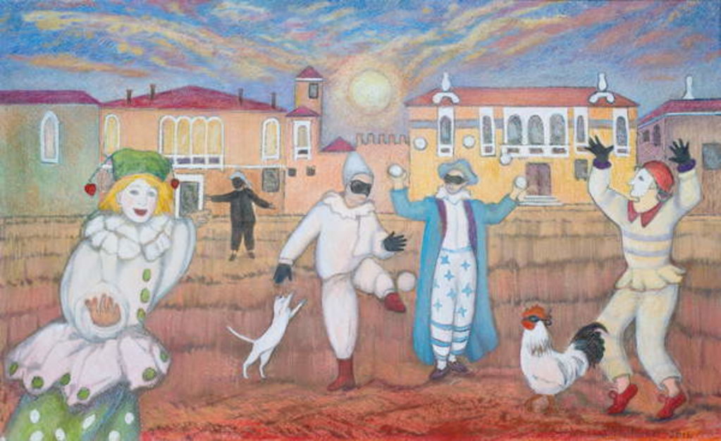 Detail of A tale full of sound and fury 1 by Silvia Pastore