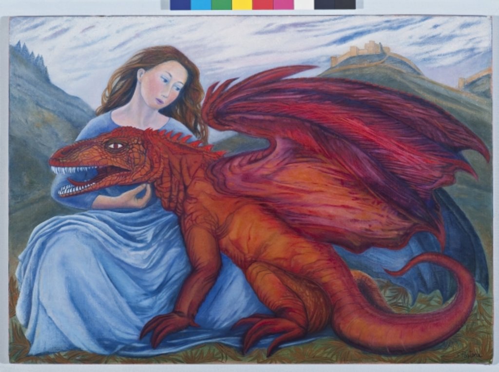 Detail of In the absence of St.George, 2009 by Silvia Pastore