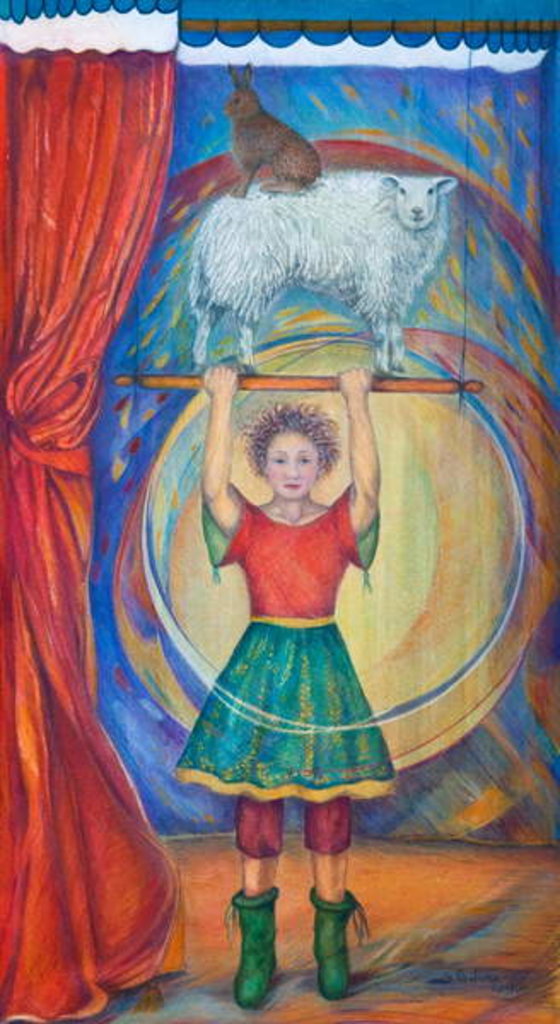 Detail of Acrobats, 2013 by Silvia Pastore