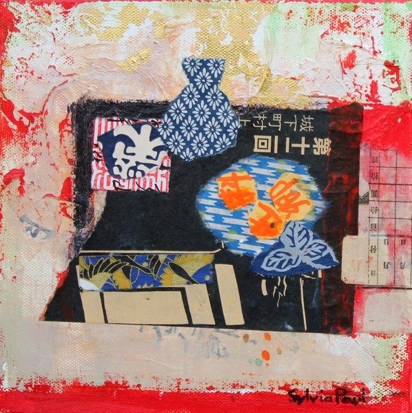Detail of Table Top, Japan by Sylvia Paul