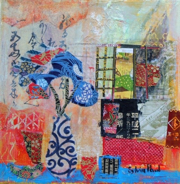Detail of Oriental Interior, 2015 by Sylvia Paul