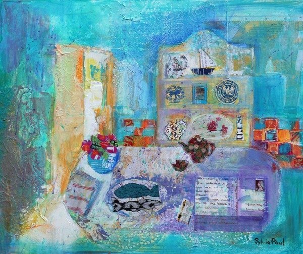 Detail of Seaside Kitchen, 2015 by Sylvia Paul