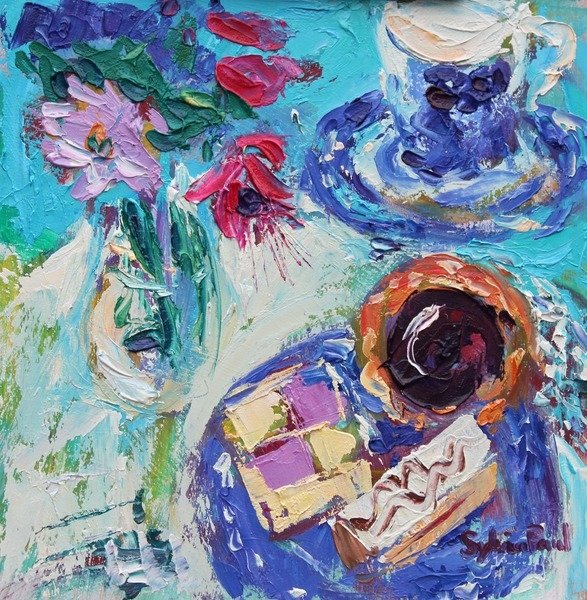 Detail of Jam Tart, 2015 by Sylvia Paul