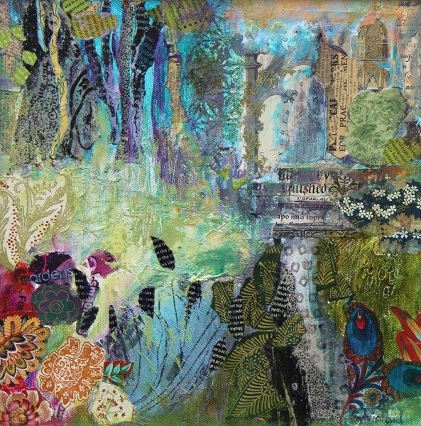 Detail of Folly, 2015 by Sylvia Paul