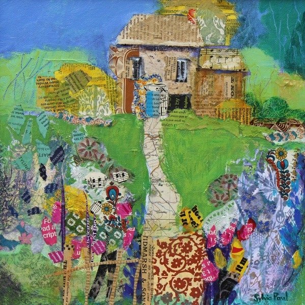 Detail of Garden Path, 2015 by Sylvia Paul