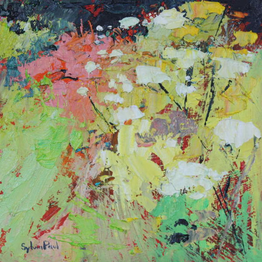 Detail of A Summer Footpath, 2018 by Sylvia Paul