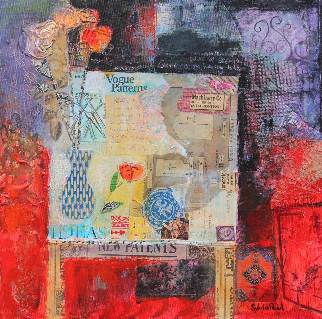 Detail of Work Table, 2014 by Sylvia Paul