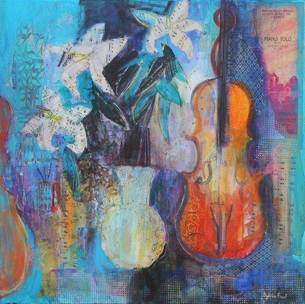 Detail of Trio, 2014 by Sylvia Paul