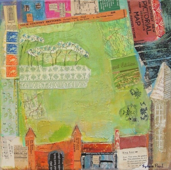 Detail of The Green, 2012 by Sylvia Paul