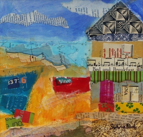 Detail of B&B by the Sea, 2013 by Sylvia Paul