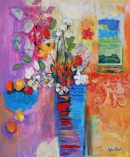 Detail of Bring the Outside In, 2014 by Sylvia Paul