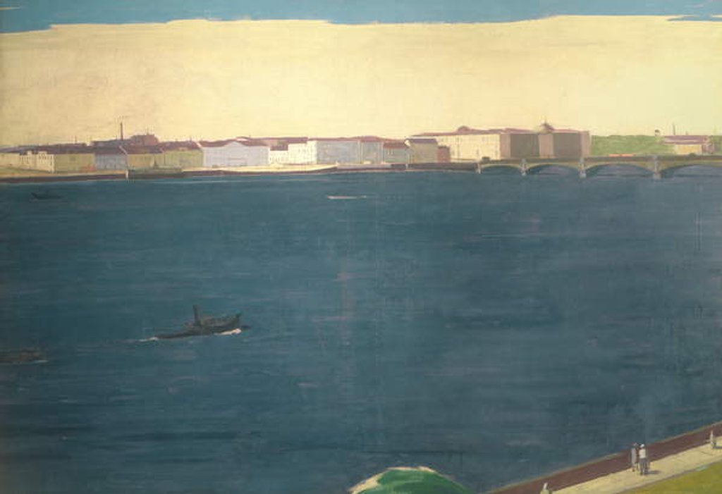 Detail of The River Neva, 1934 by Aleksei Eremeevich Karev