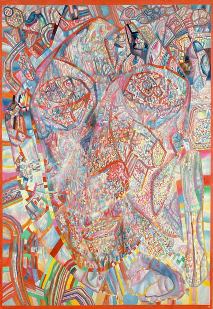 Detail of The Head by Pavel Nikolaevich Filonov