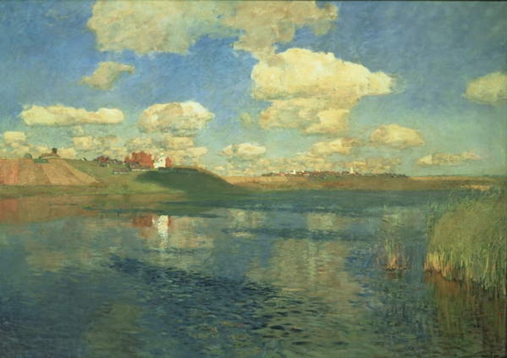 Detail of The Lake, or Russia, 1900 by Isaak Ilyich Levitan