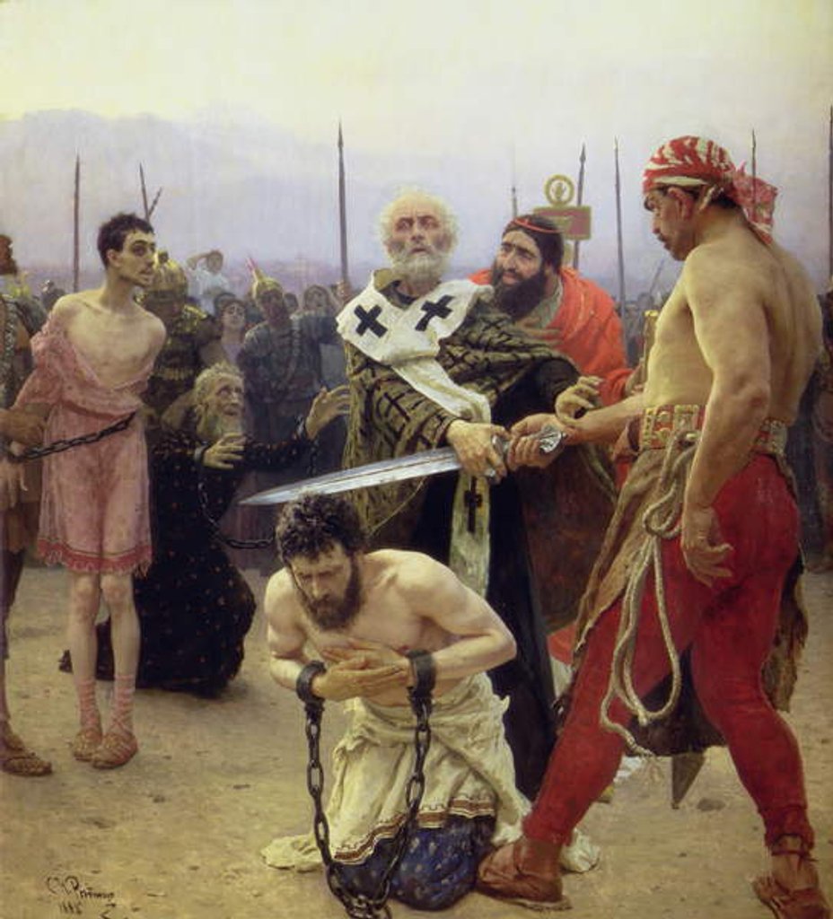 Detail of St. Nicholas Delivers Three Unjustly Condemned Men from Death, 1888 by Ilya Efimovich Repin